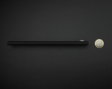 PRECORN Schrankleuchte Schranklicht Lichtleiste 20cm USB wiederaufladbar mit 34 LED´s schwarz