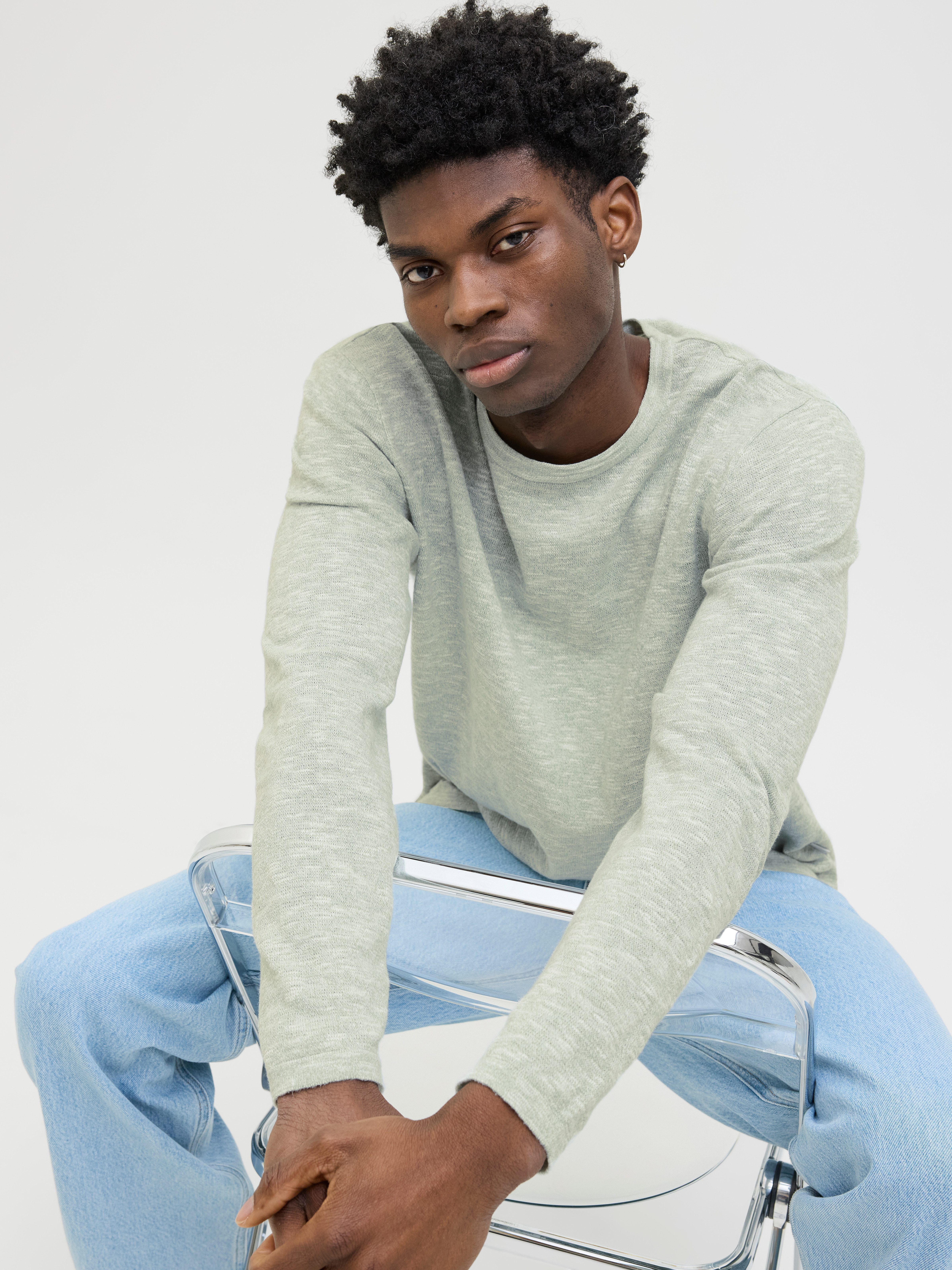Jack & Jones Rundhalspullover JJESUMMER KNIT günstig online kaufen
