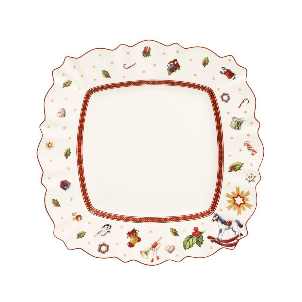 Villeroy & Boch Speiseteller Toy's Delight eckiger Speiseteller, (1 St)