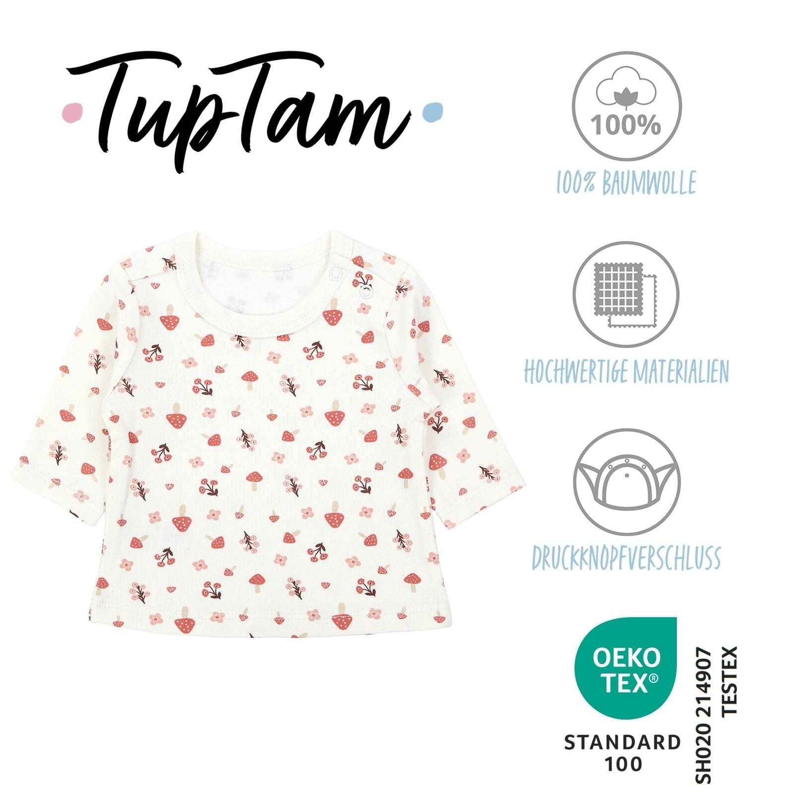 TupTam Langarmshirt TupTam Baby Mädchen Langarmshirt 5er Set