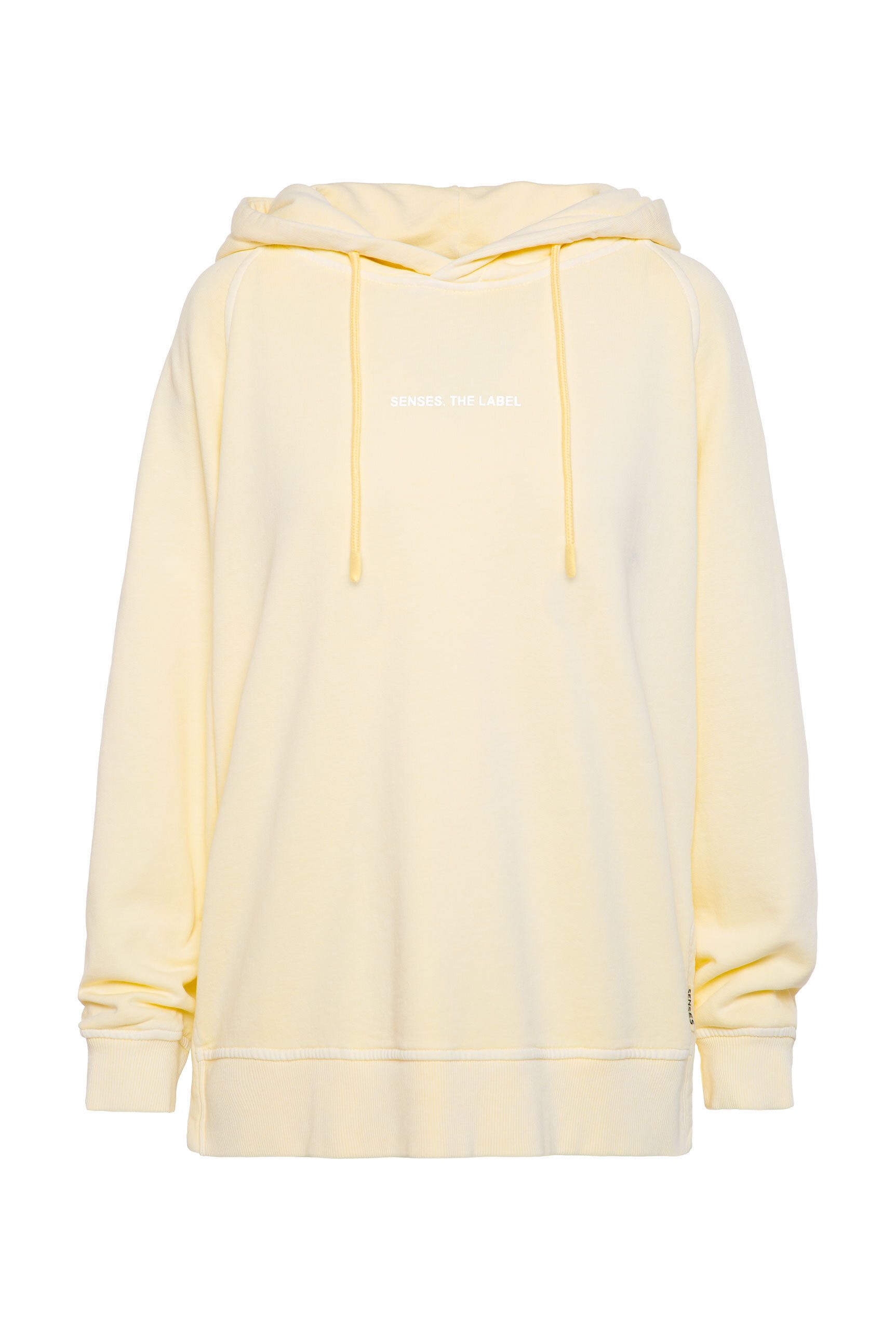 SENSES.THE LABEL Kapuzensweatshirt mit Seitenschlitze