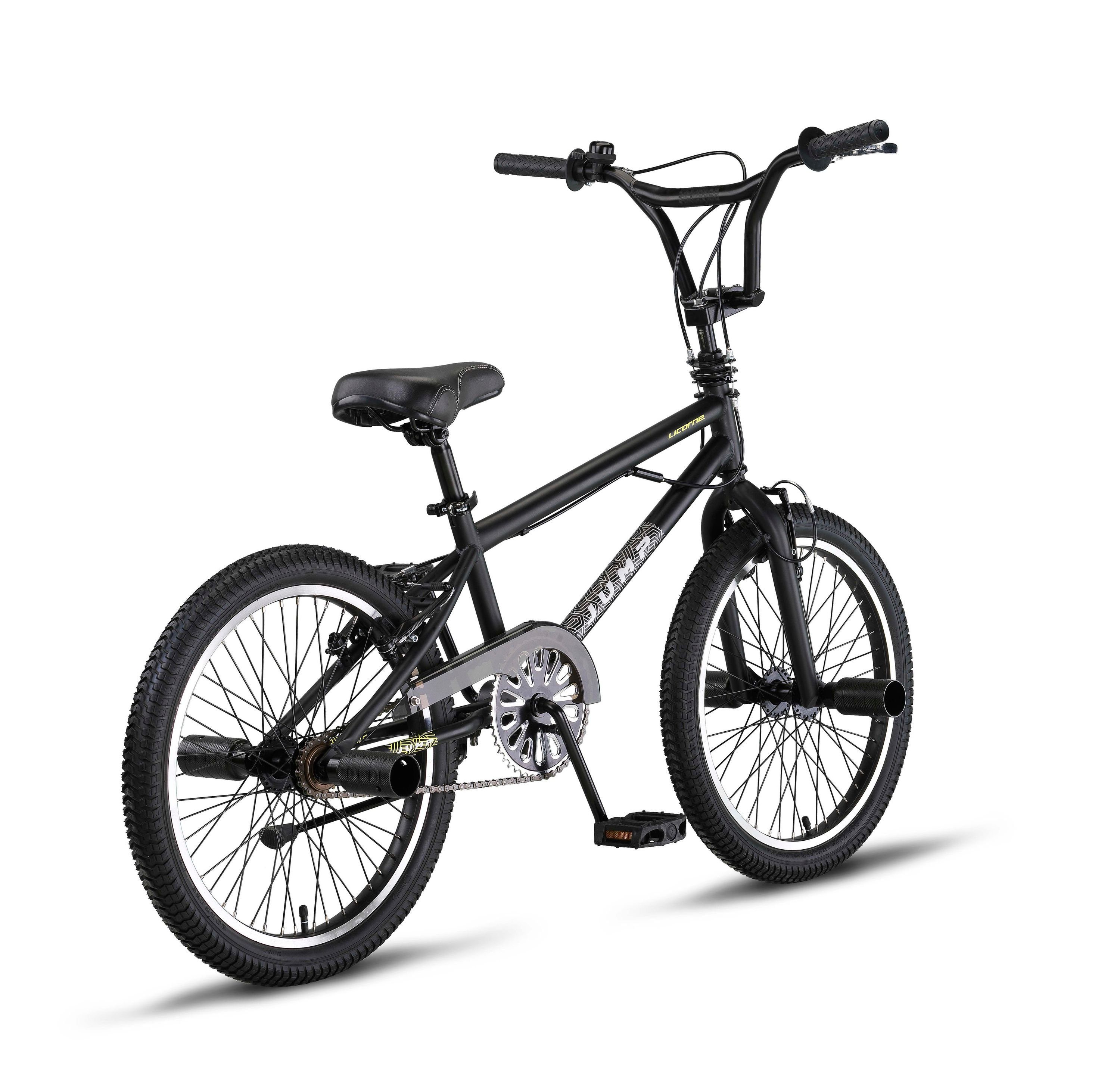 Stahl Gang Schwarz-Gelb Bike 1 Pegs, Licorne Rotor-System BMX-Rad Bike Licorne 4 BMX 360° Jump Premium
