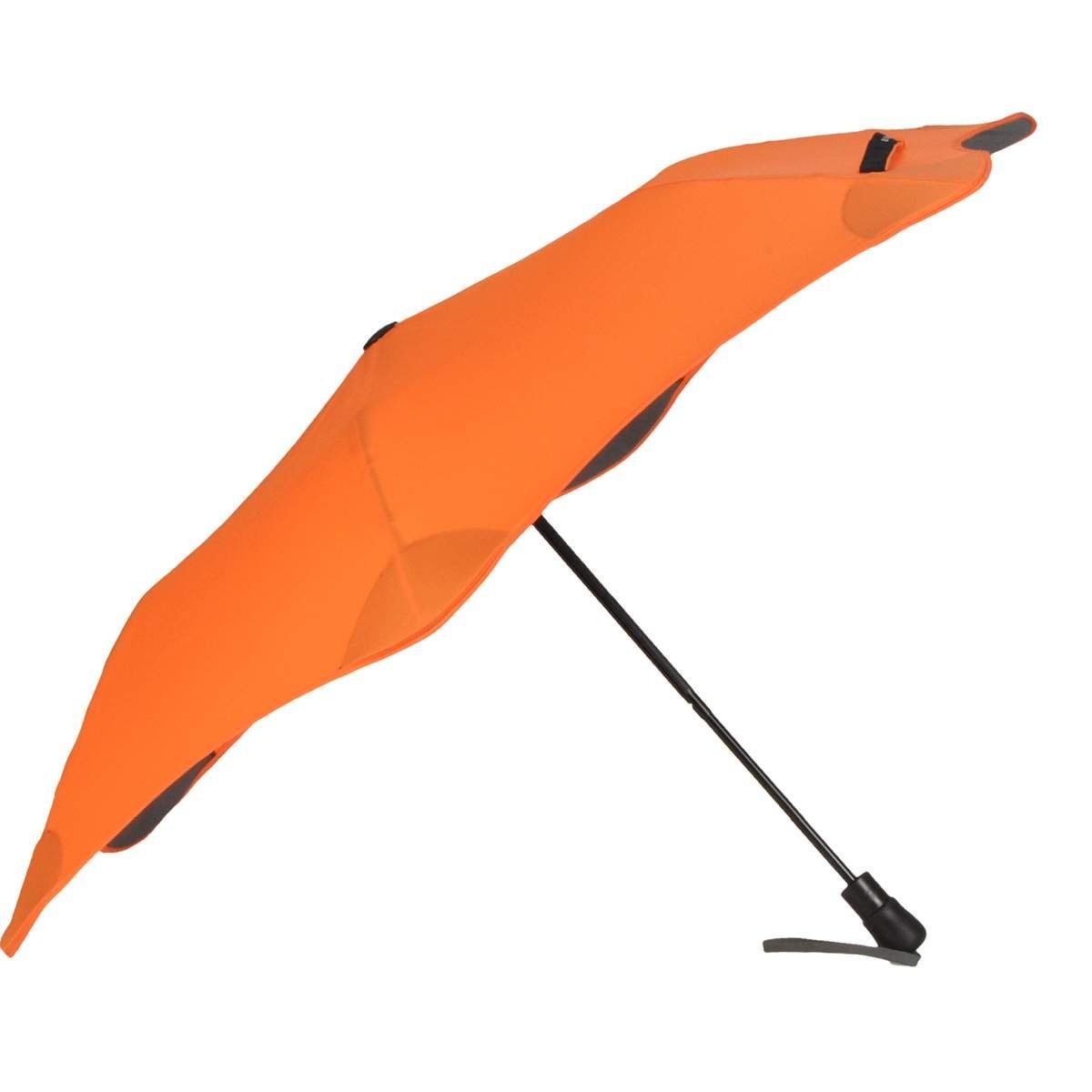 Taschenschirm, für Auto unterwegs, und Blunt Taschenregenschirm Regenschirm, Durchmesser 96cm orange Metro,
