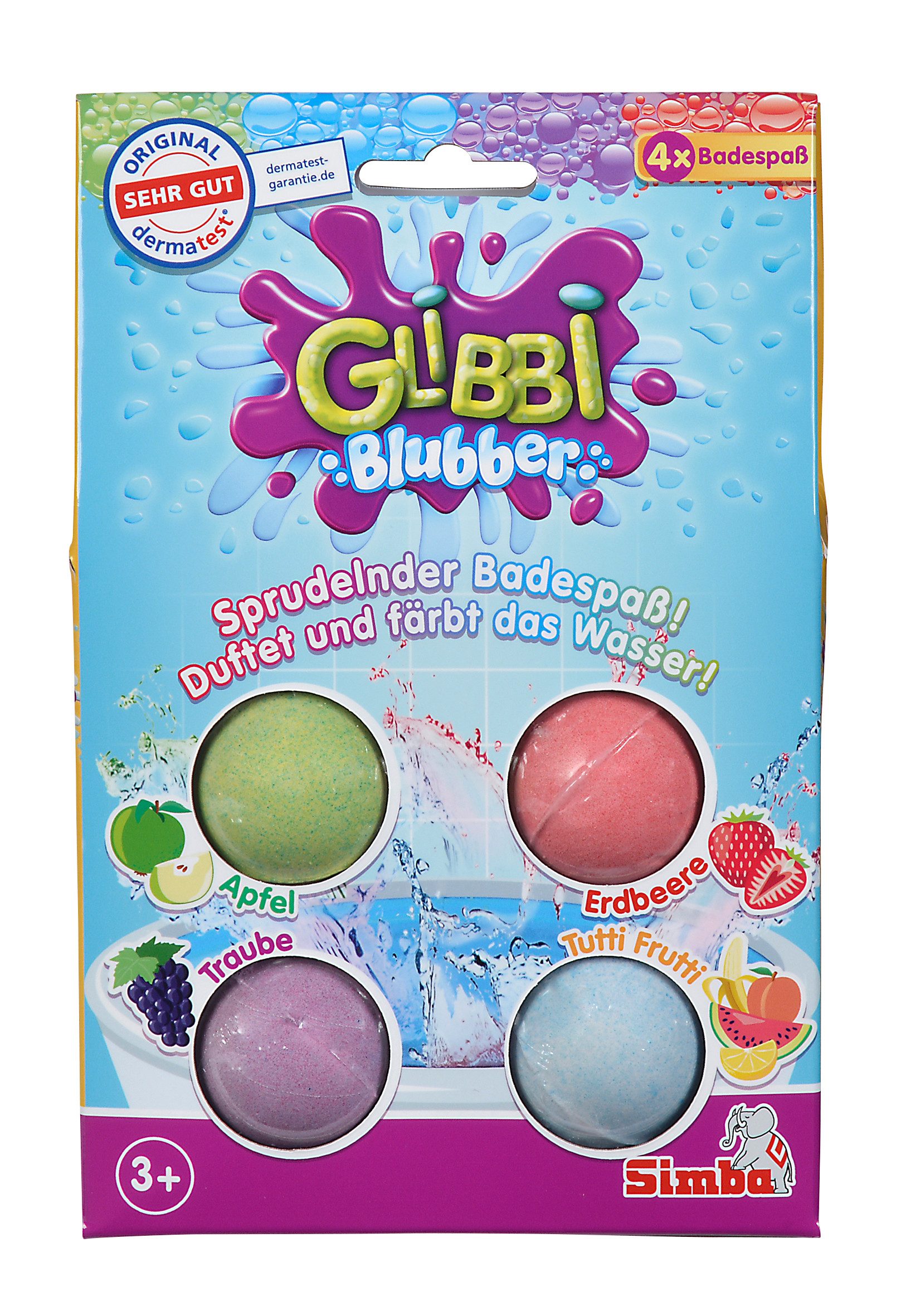Simba Dickie Badekugel Glibbi Badekugeln Blubber