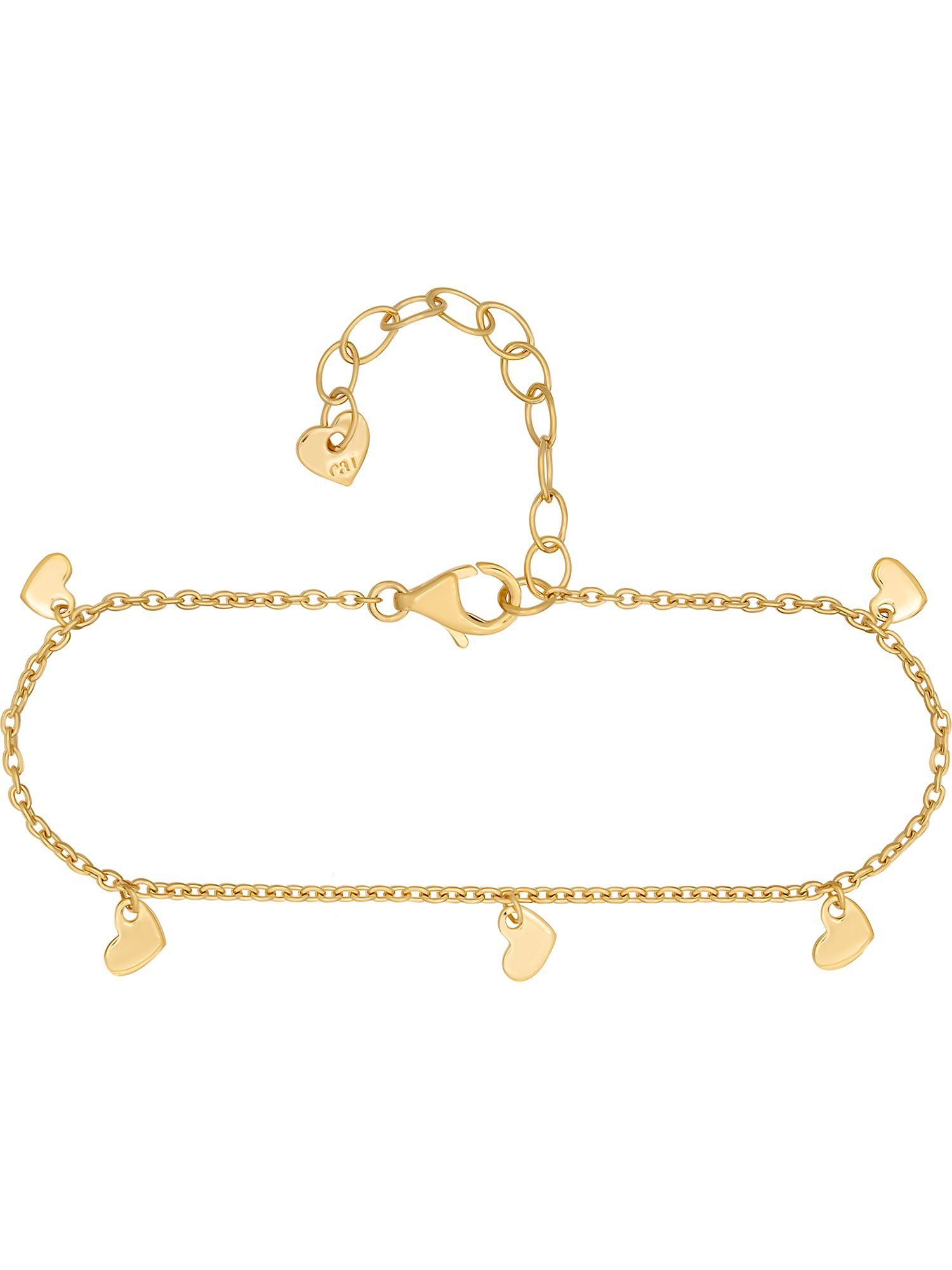 CAÏ Silberarmband Caï Damen-Armband 925er Silber Herz, Modern