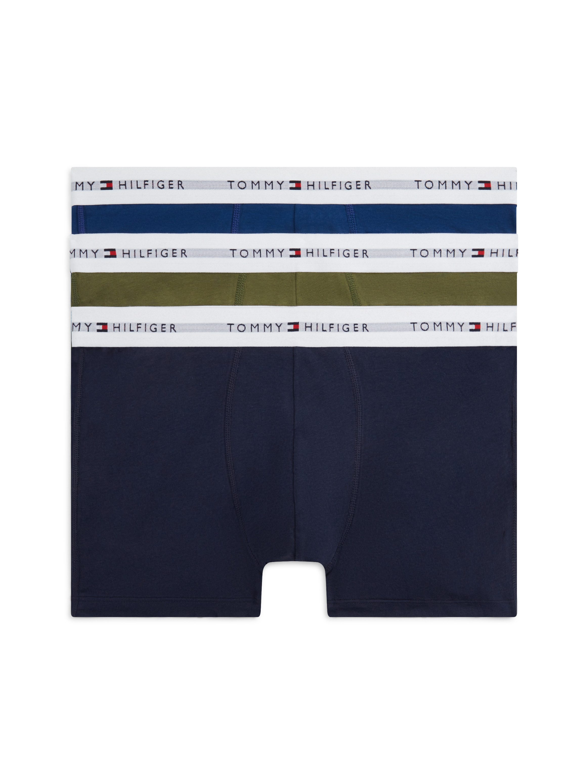 Tommy Hilfiger Underwear Trunk (3-St) Körpernahe Passform mit elastischem Bund