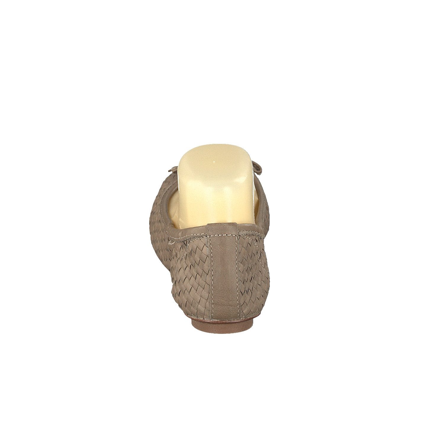 Allan K Allan K CAPRI Flecht-Leder-Schuhe Geschlossene Ballerinas Schlappen