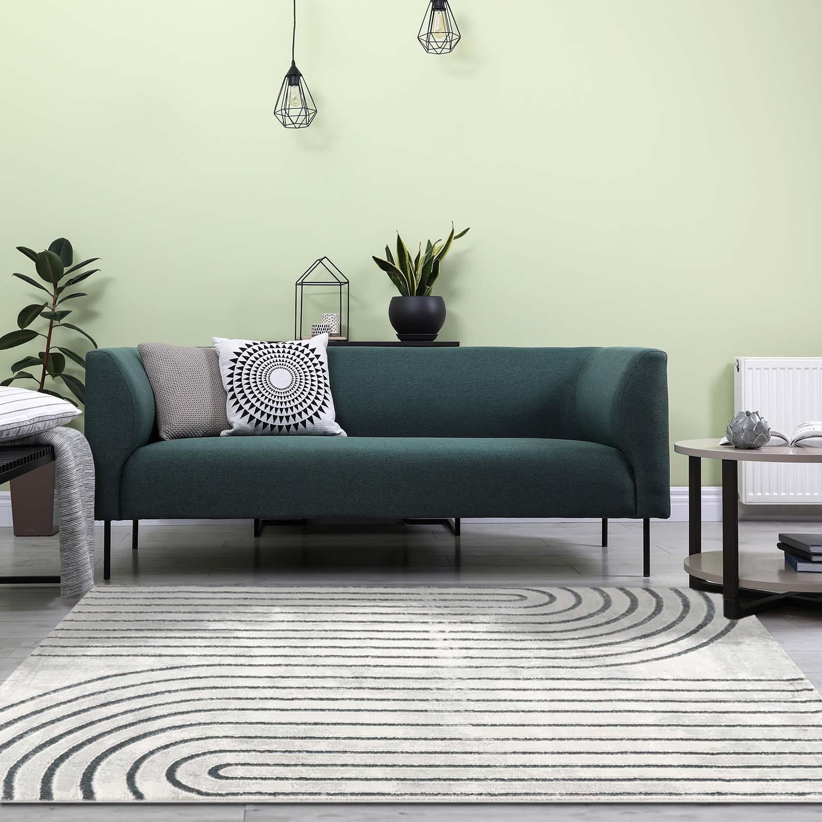TaraCarpet Teppich Moderner Teppich Sunrise Scandi Welle, rechteckig, Höhe: günstig online kaufen