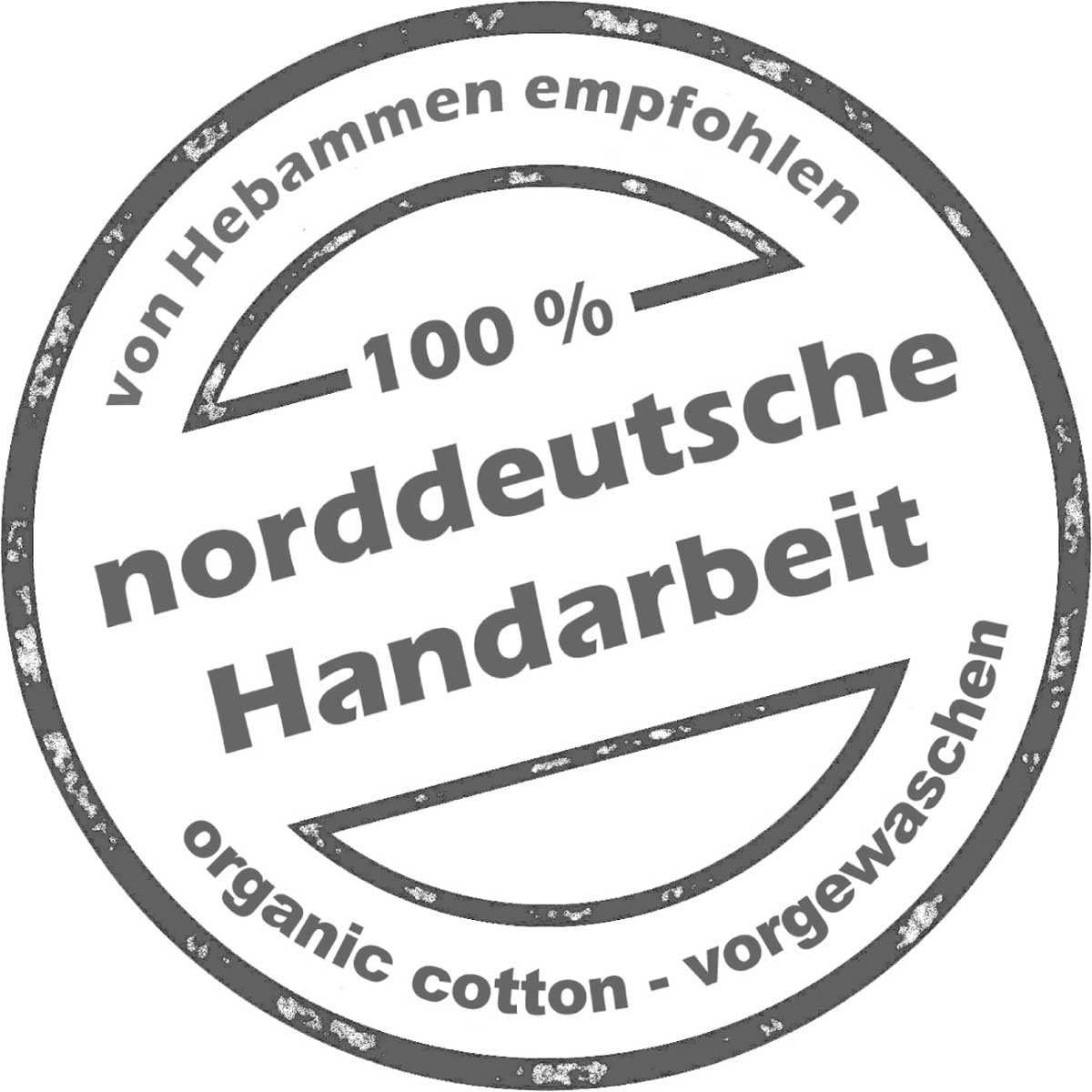 maritim große Bio-Baumwolle, vorgewaschen - Hamburg, 220 tinéba Unikat, zart Patchwork Kuschelnest Bettschlange cm, - handmade in etwa -