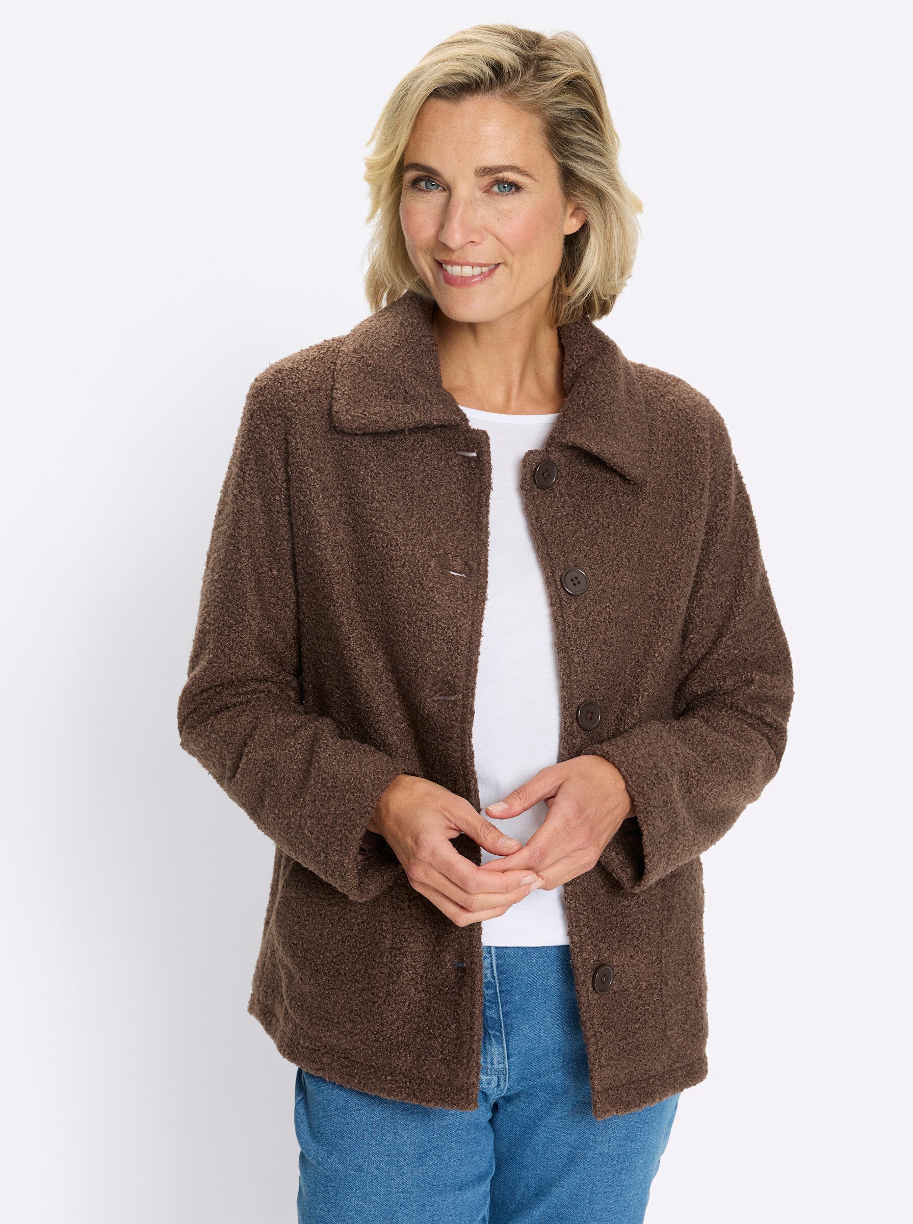 Sieh an! Allwetterjacke Jacke Langarm