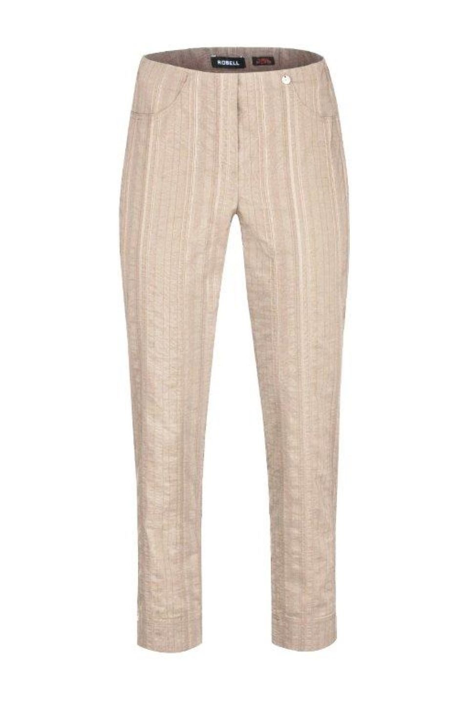 ROBELL Stoffhose BELLA - Capri, 7/8 leichte Sommerhose, elastischer Bund, Schlupfhose ...richtig FÜR DIESEN SOMMER !