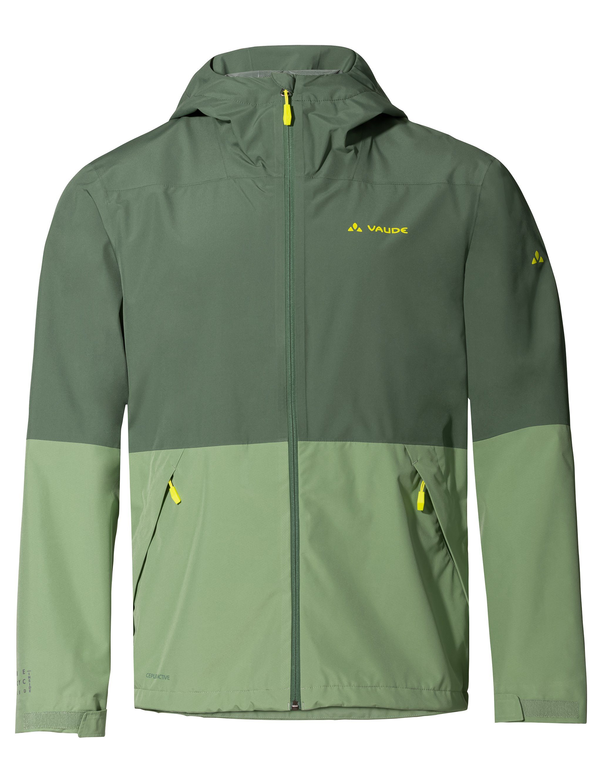 VAUDE Outdoorjacke Men's Neyland 2.5L Jacket (1-St) Klimaneutral kompensiert woodland