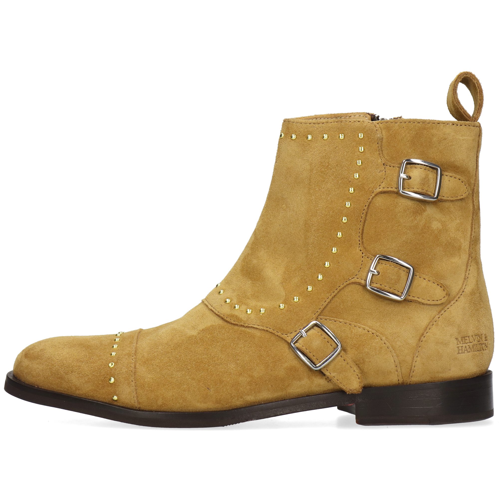 Melvin & Hamilton Susan 45 Leder-Stiefeletten für Damen Stiefelette Flache Absätze, Echtes Leder