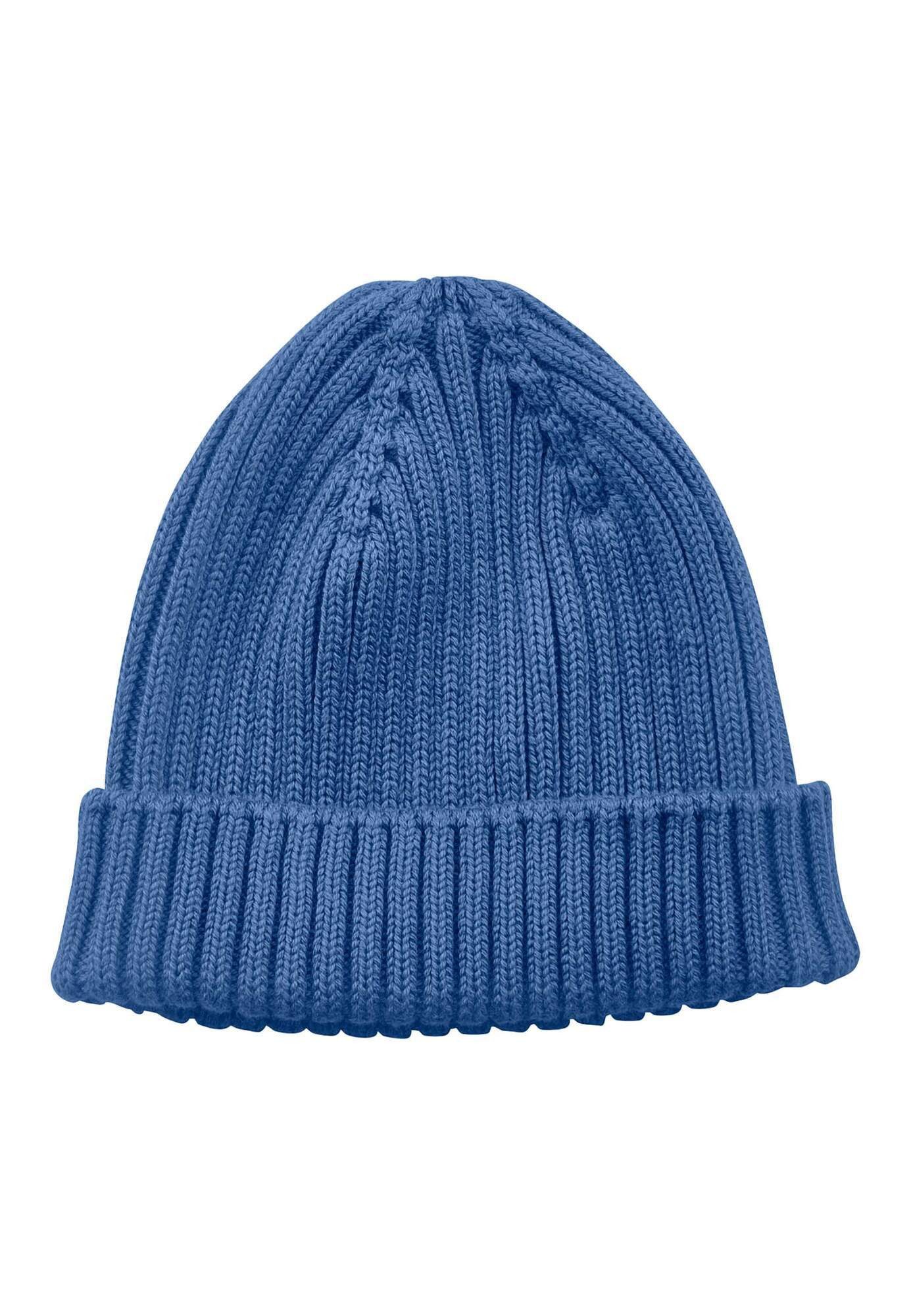 Hessnatur Strickmütze aus reiner Bio-Baumwolle (1-St)