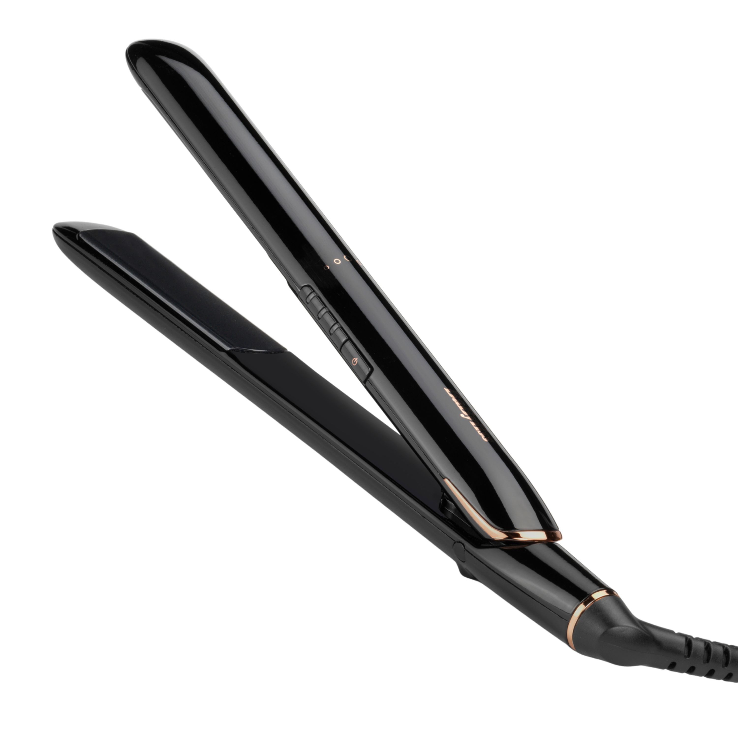 BaByliss Glätteisen Smooth Finish 230 Glätteisen Profi-Haarglätter, ST250E, Titan-Keramik-Beschichtung, 3 Temperaturstufen bis zu 230°C