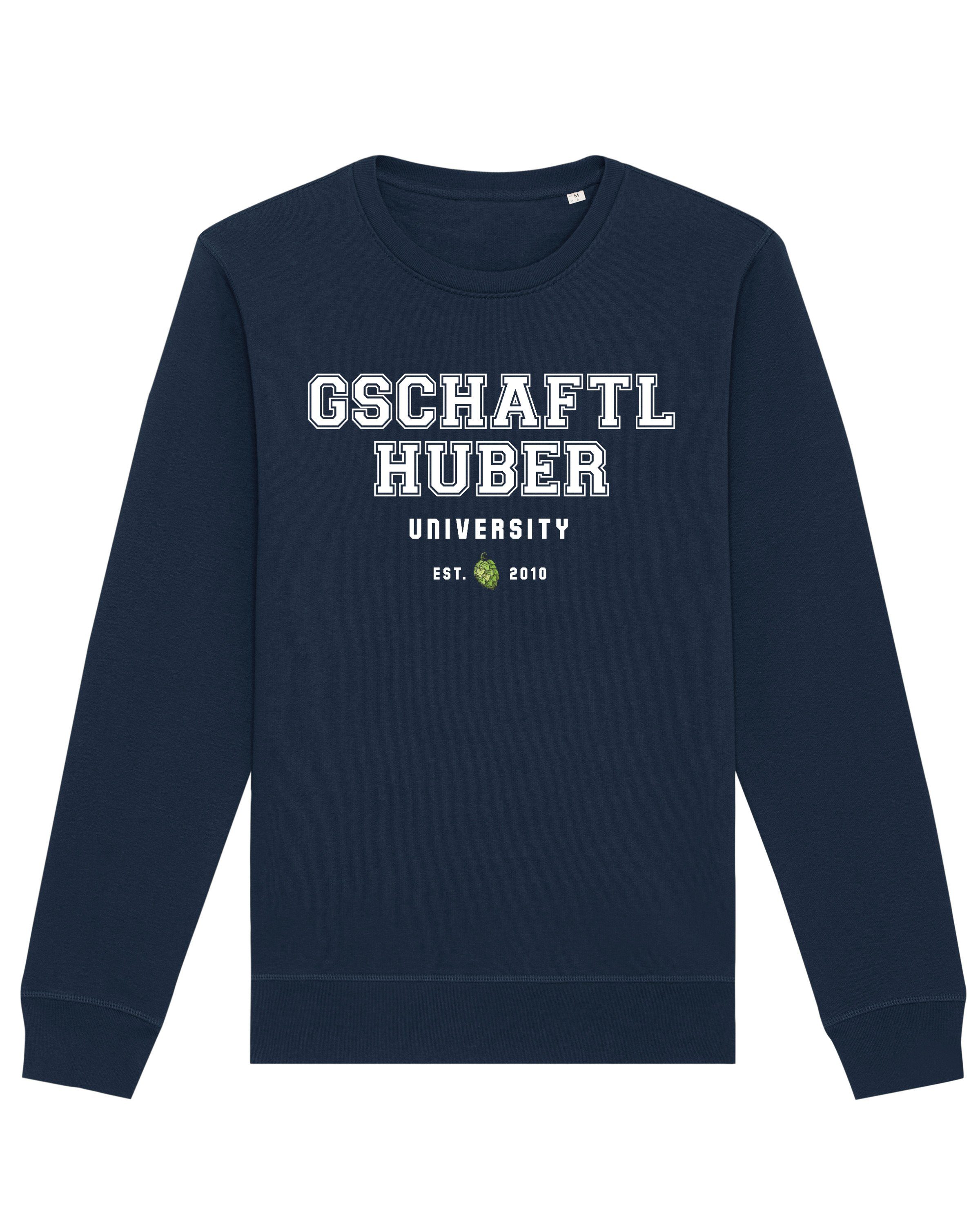 wat? Apparel Sweatshirt Gschaftlhuber University (1-tlg) dunkelblau