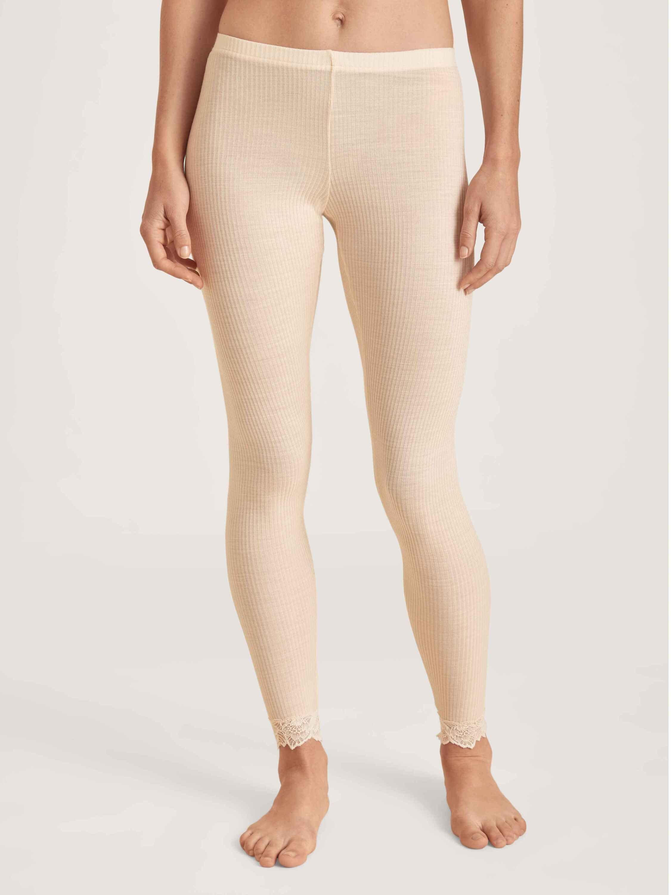 CALIDA Leggings Leggings aus Wolle-Seide (1-tlg)