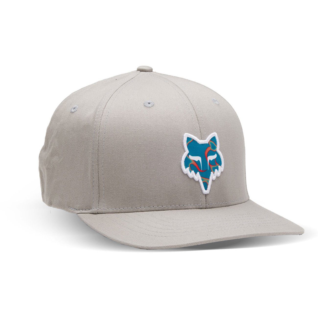 [Tolles Angebot! ] Fox Baseball Cap WITHERED FLEXFIT steel grey