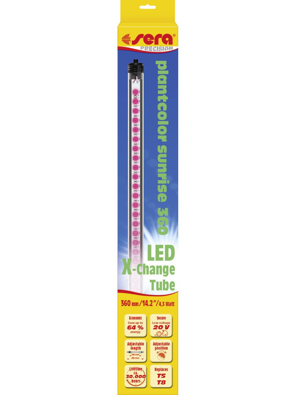 Sera LED Aquariumleuchte Sera Aquarium-Beleuchtung LED X-Change Tube