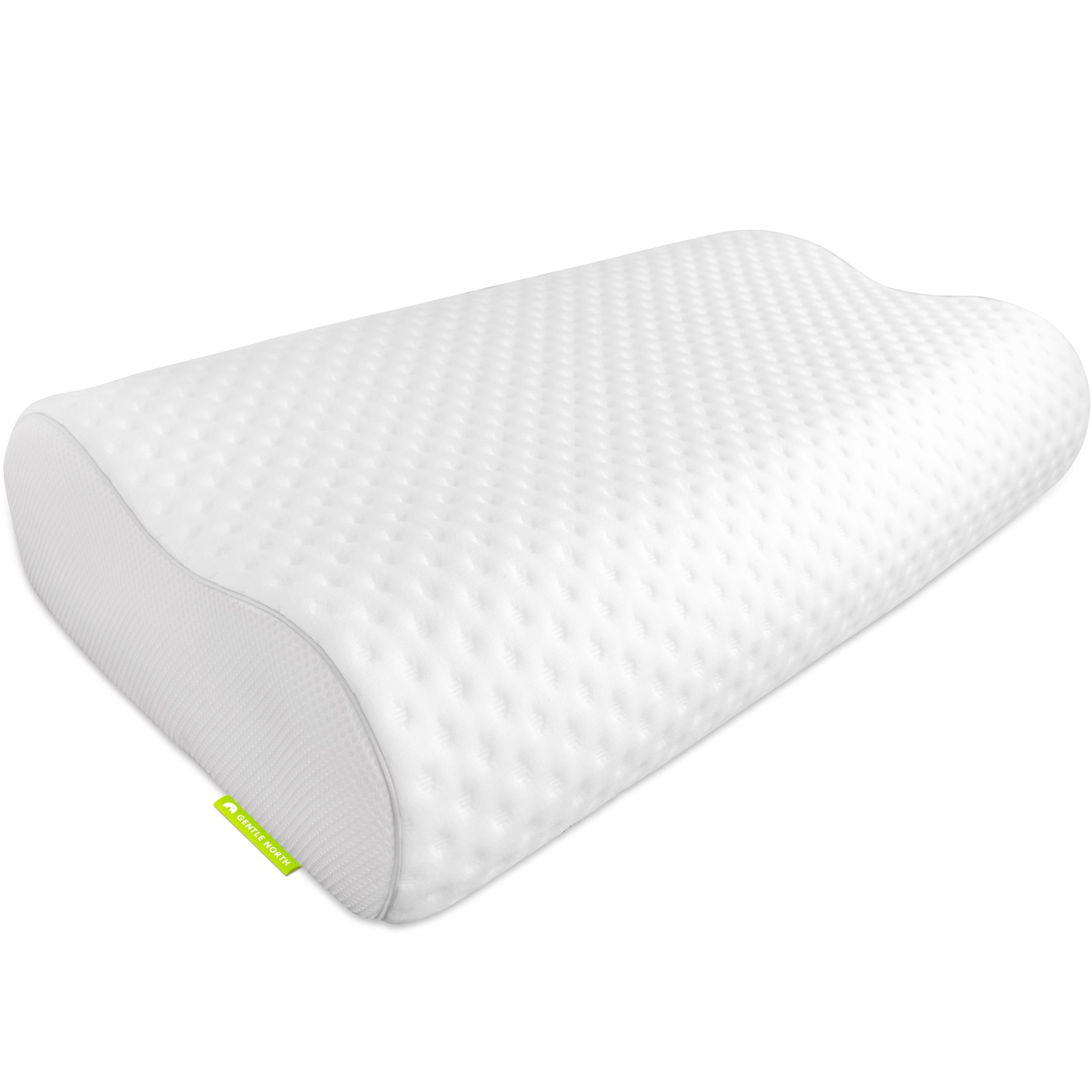 Nackenstützkissen Orthopädisches Nackenstützkissen - Memory Foam - höhenverstellbar, Gentle North, Füllung: Viscoschaum, Seitenschläfer, Rückenschläfer, Comfort, 1-tlg., allergikerfreundlich - anti-Schnarch - ergonomisches Подушки - waschbar