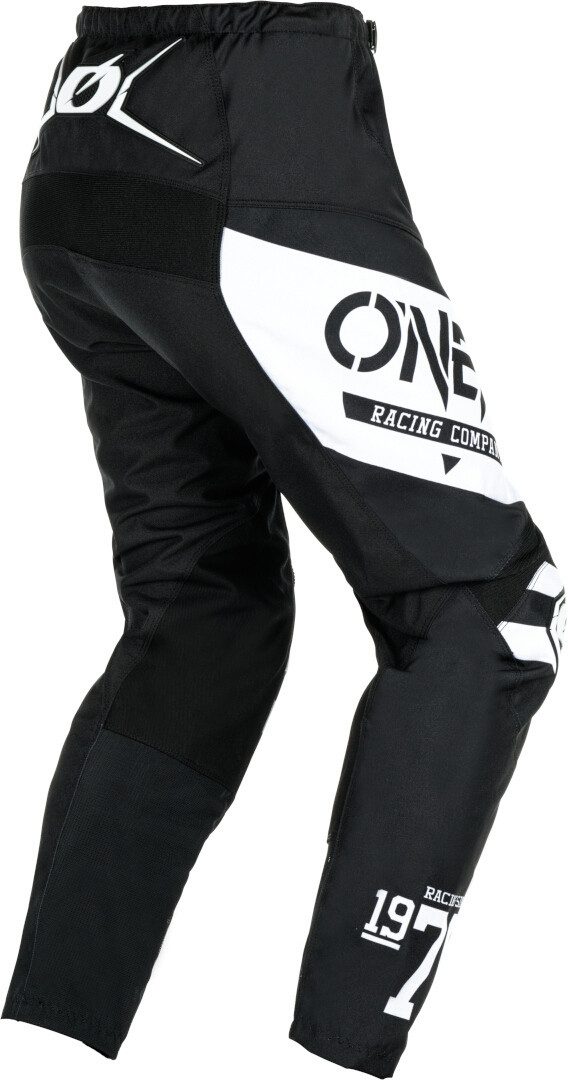 O’NEAL Motorradhose Element Warhawk schwarz/weiße Motocross Hose Atmungsaktiv
