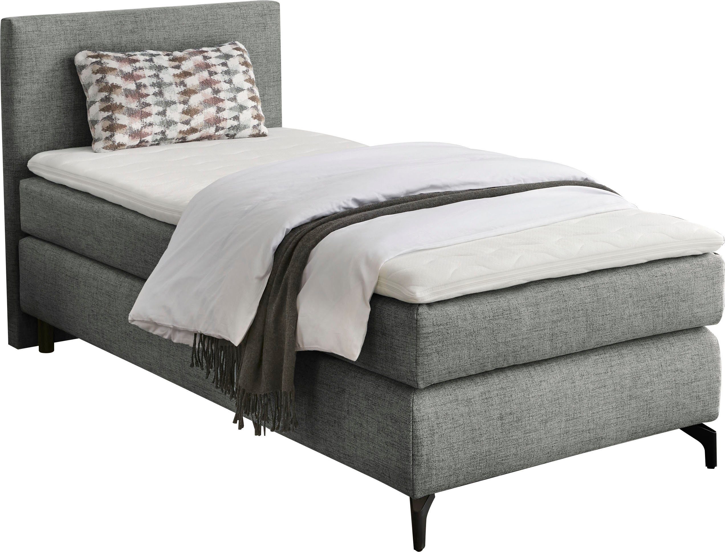 Jockenhöfer Gruppe Boxspringbett "Alinas" inkl. Topper, erhältlich in unterschiedlichen Breiten und Farbvarianten