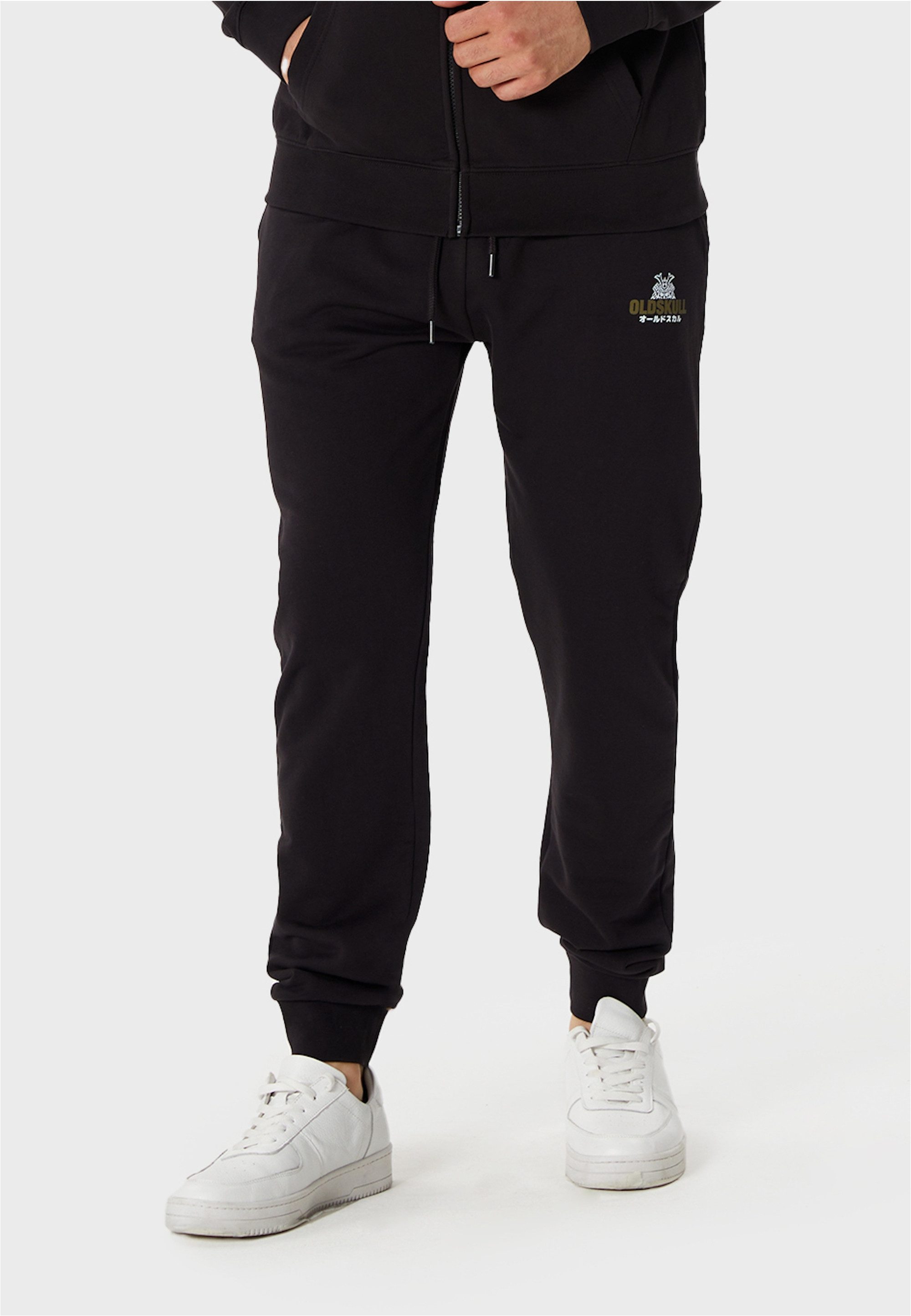 Oldskull Sweathose Basic Osk Samurai (1-tlg) mit elastischen Beinbündchen günstig online kaufen