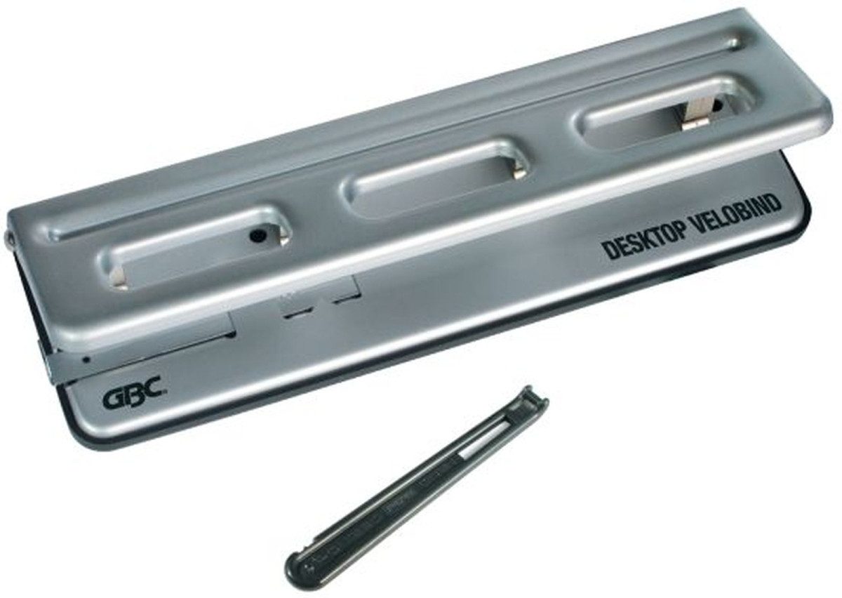 Bindegerät Bindegerät Desktop VeloBinder 200 Blatt silber