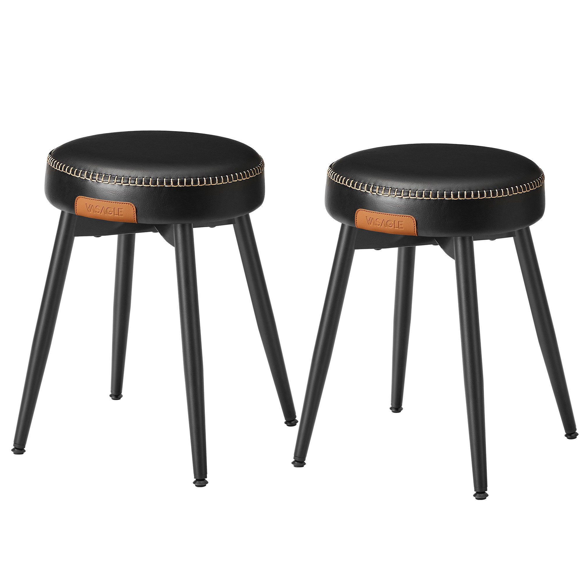 VASAGLE Sitzhocker (2 St), Esszimmerstuhl, EKHO Series, schminktisch stuhl, günstig online kaufen