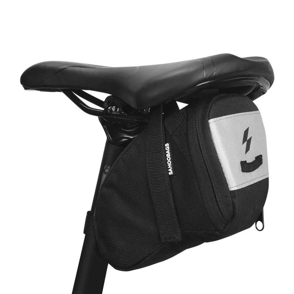 Sahoo Fahrradtasche »132003 Sattel Fahrradtasche unter dem Fahrradsitz mit  Reißverschluss 1L schwarz«