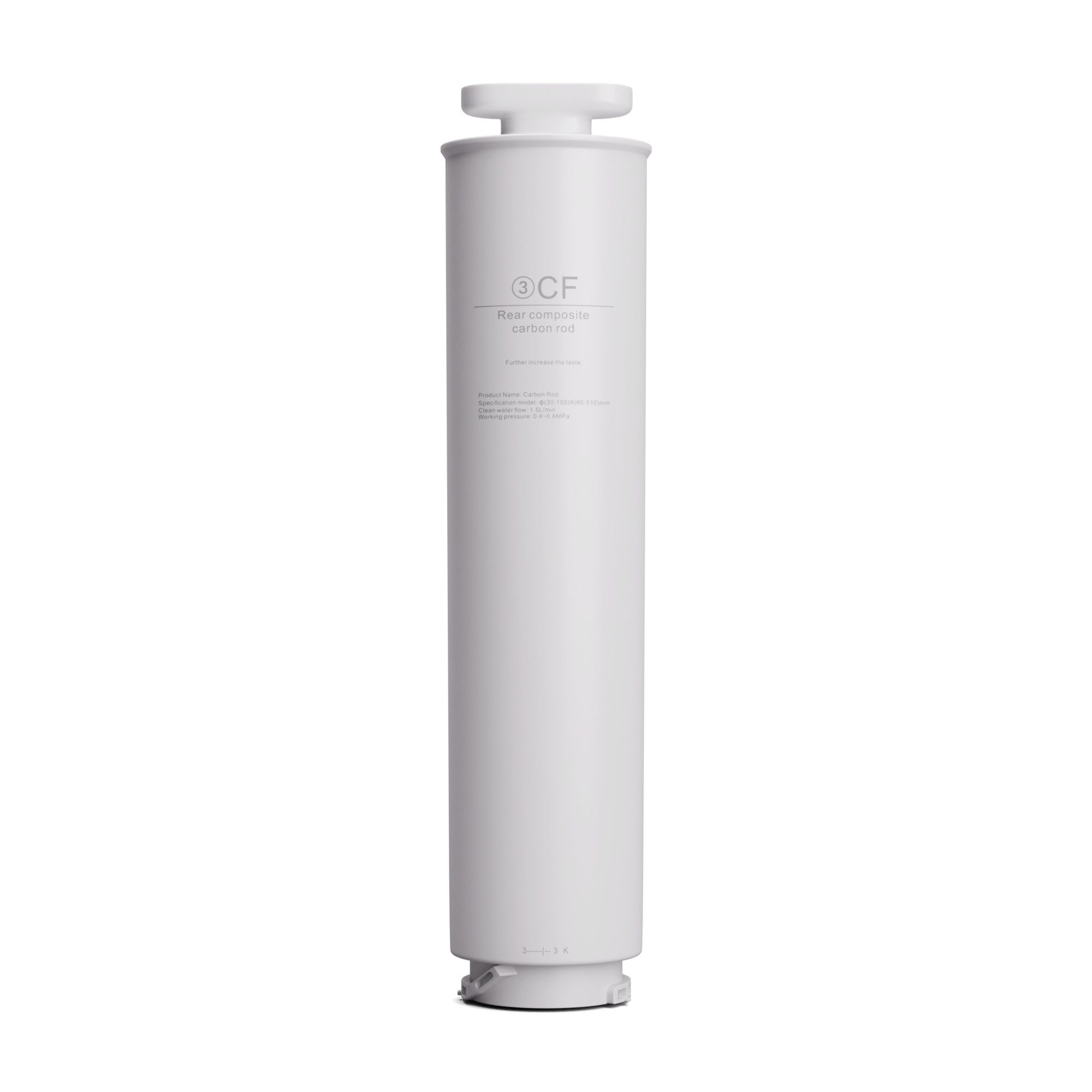 Klarstein Wasserfilter AquaFina CF Filter, Zubehör für AquaLine CF, 2-in-1 Filtersystem Wasseraufbereitung Carbon-Filter