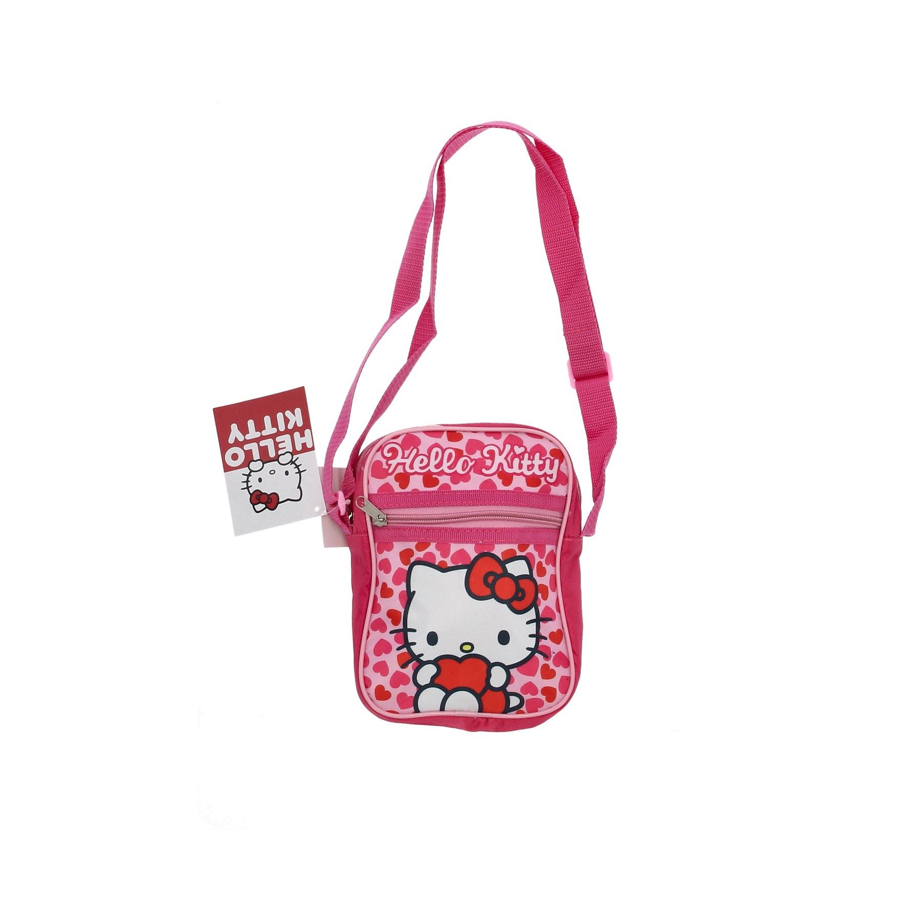 Hello Kitty Umhängetasche für Kinder Schultertasche kompakt Alltag Schule und Freizeit (1-tlg)