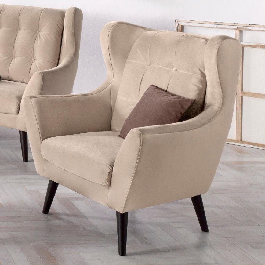 andas Ohrensessel Hemmink, Sessel, Loungesessel, mit günstig online kaufen
