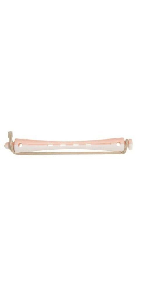 Sibel Lockenwickler Sinelco Permanent Lockenwickler Lang 12st Weiß Rosa 6,5mm