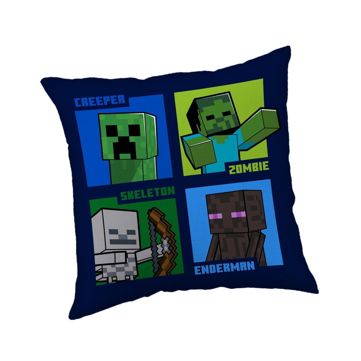 Minecraft Dekokissen Minecraft Kissen 40×40cm Mob Callout Deko Kinder Gamer günstig online kaufen