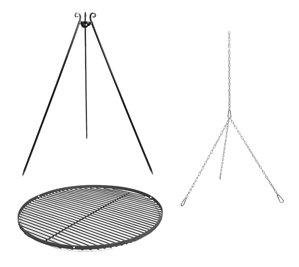 CookKing Schwenkgrill Dreibein Stahl Ø 70