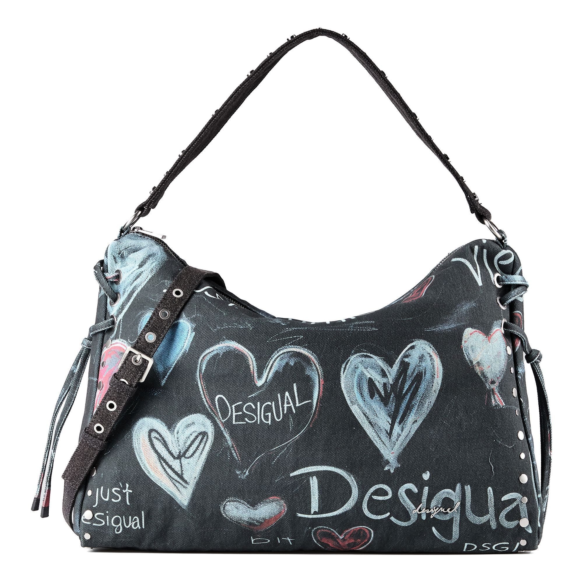 Desigual Schultertasche Stacatto, Baumwolle