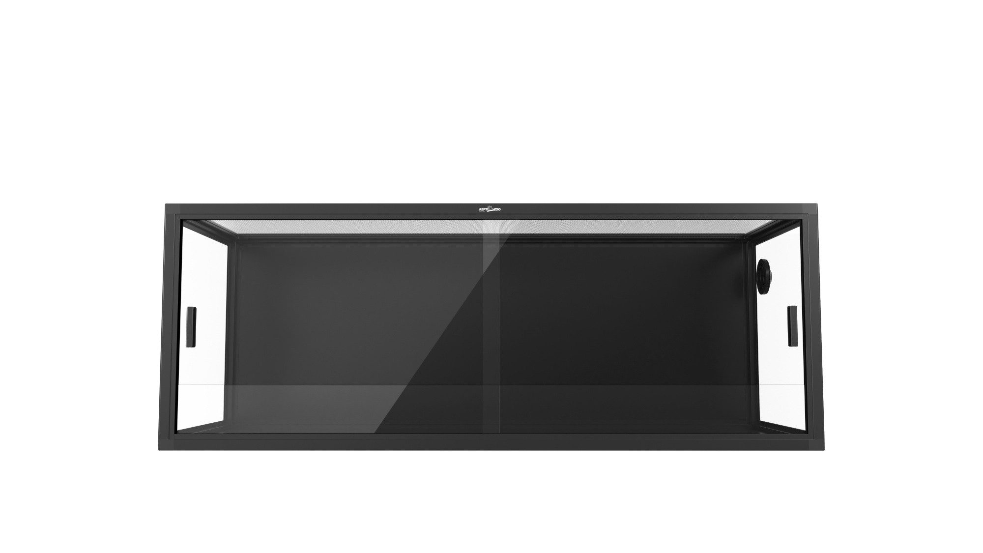 ReptiZoo Terrarium ReptiZoo PC + PVC Terrarium mit Glasschiebescheiben 122x46x46cm (RKA04