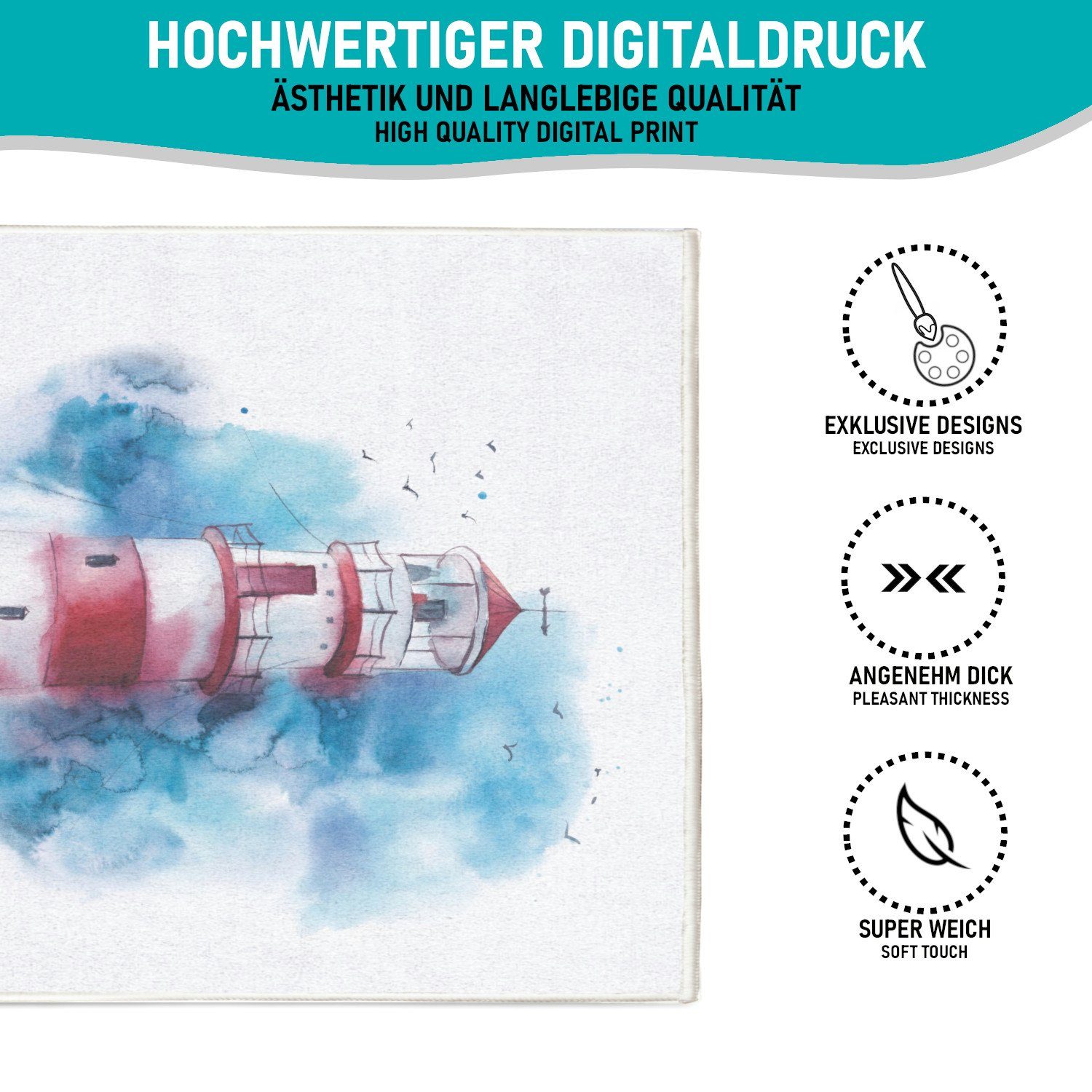 Arteneur Badematte Badematten, rutschhemmend, Polyester günstig online kaufen