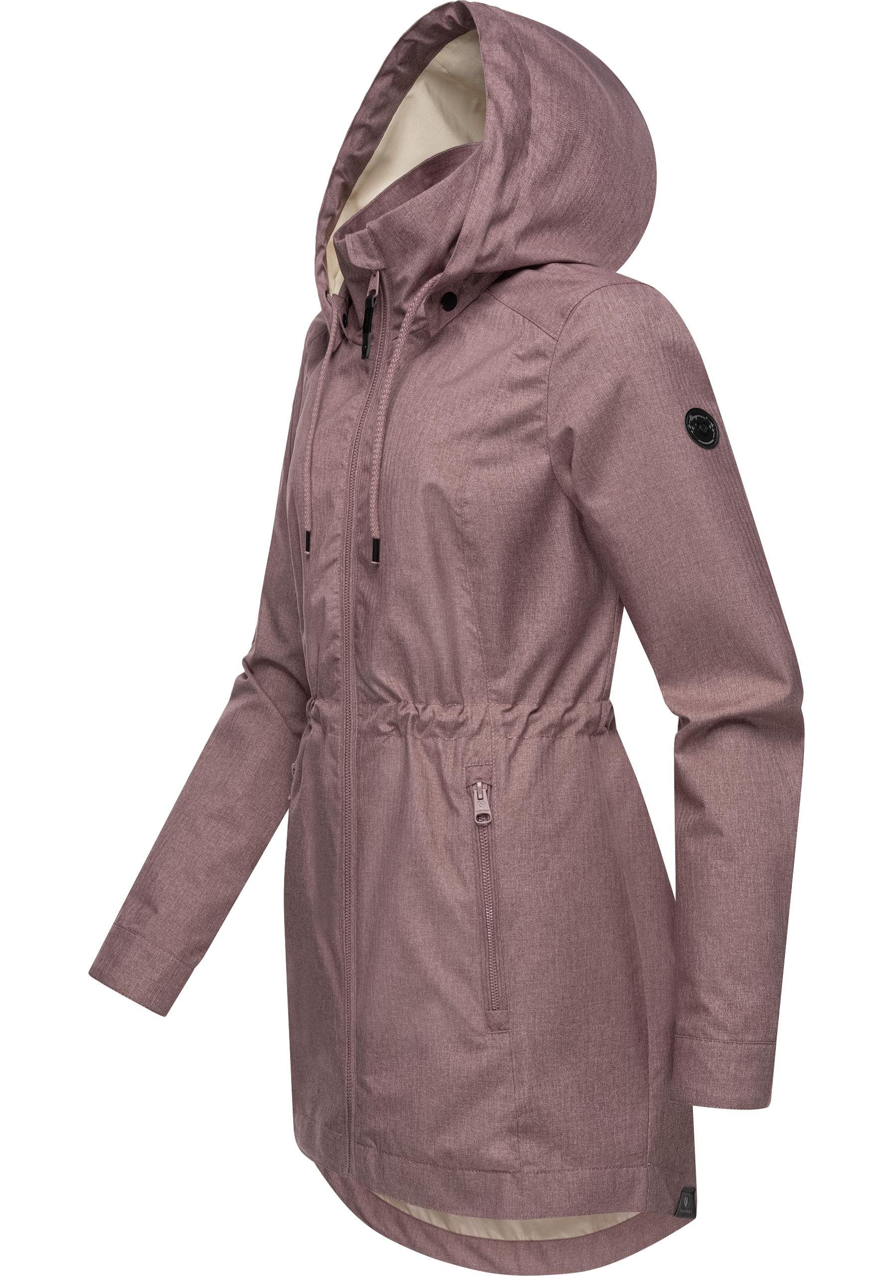 Ragwear Kurzmantel Dakkota II Wasserdichter Outdoormantel günstig online kaufen