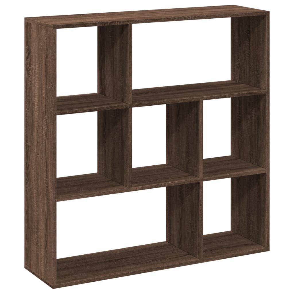 vidaXL Bücherregal Raumteiler-Bücherregal Braun Eichen-Optik 102x29x103,5 günstig online kaufen
