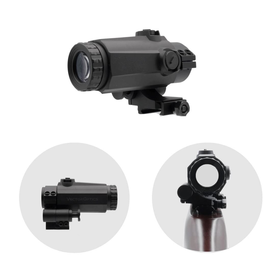 Vector Optics Vector Optics SCMF-31 Maverick-III 3x22 Vergrößerer Zielfernrohr (Ideal für Jagd, Sport und Airsoft)