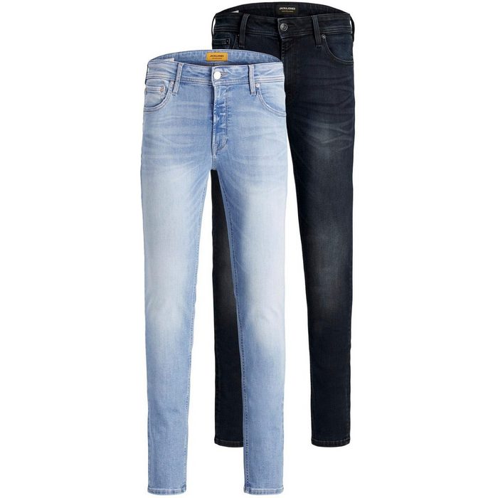 Jack & Jones Skinny-fit-Jeans LIAM ORIGINAL (Packung 2-tlg. 2er-Pack) 2er Packung