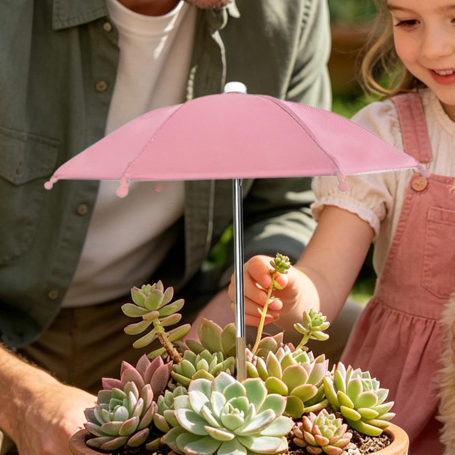 FELIXLEO Sonnenschirm Pflanzenschirm Set Sonnenschutz für Garten Pflanzen