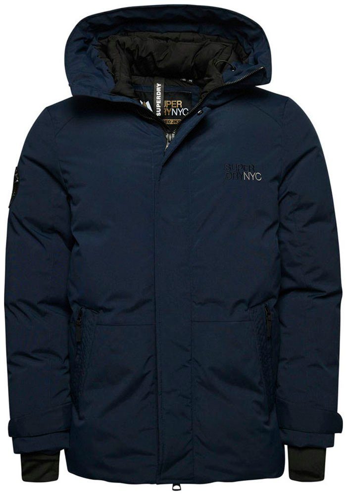 Navy PARKA WIND CITY Eclipse Superdry Steppjacke PADDED HOODED