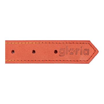 Gloria Hundeleine Gloria Hundehalsband Oasis Rot 55 x 2,5 cm, Leder
