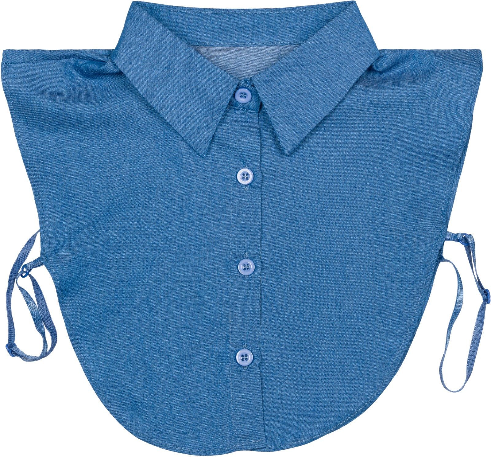 styleBREAKER Einsteckkragen Jeans Blusenkragen, (1 St)