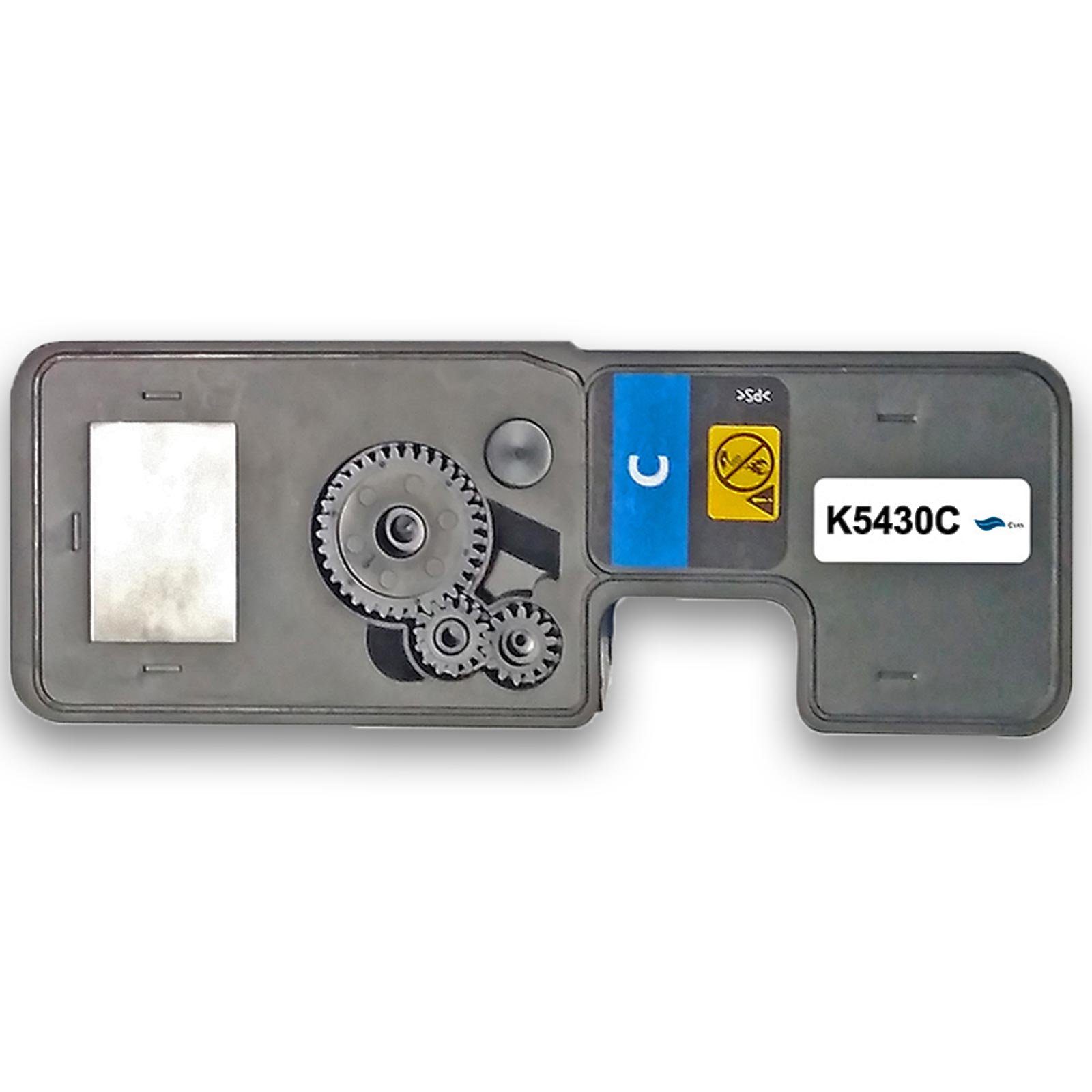Kompatibel Schwarz, Multipack Kyocera 1x 5-Farben Cyan Gigao TK-5430 Tonerkartusche (2x