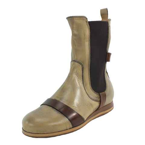 Kamo-Gutsu Kamo-Gutsu Damen Leder Stiefelette Stiefelette Wechselfussbett