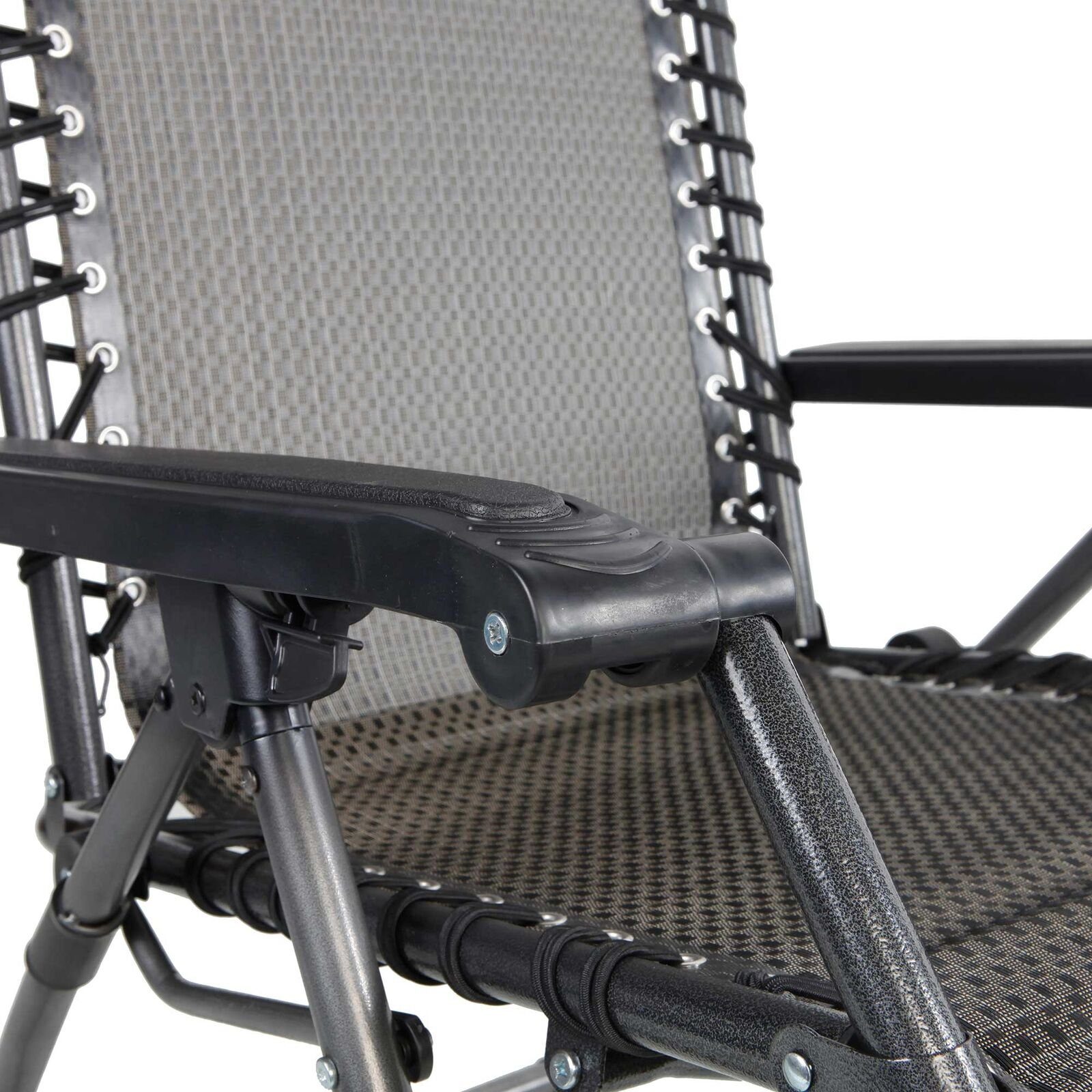 Mojawo Armlehnstuhl Comfort Relaxsessel Relaxstuhl klappbar & verstellbar Garten Camping Balkon & Terrasse